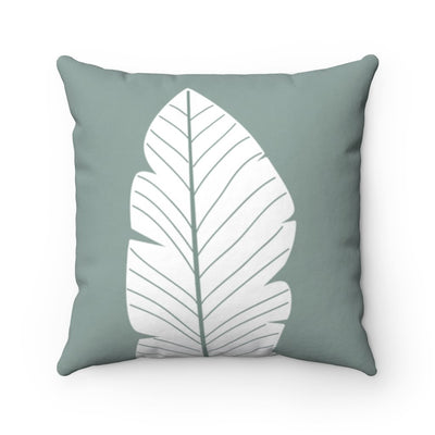 Abstract Green Leaf Double Sided Cushion Home Decoration Accents - 4