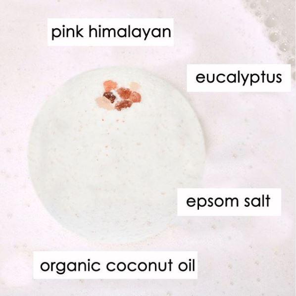 Eucalyptus Mint & Himalayan Salt - Luxury Bath Bomb