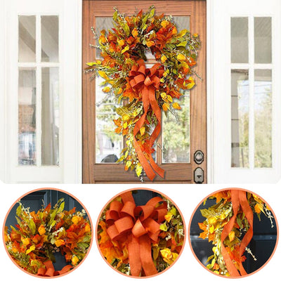 Thanksgiving Harvest Festival Wreath Hanging Decoration