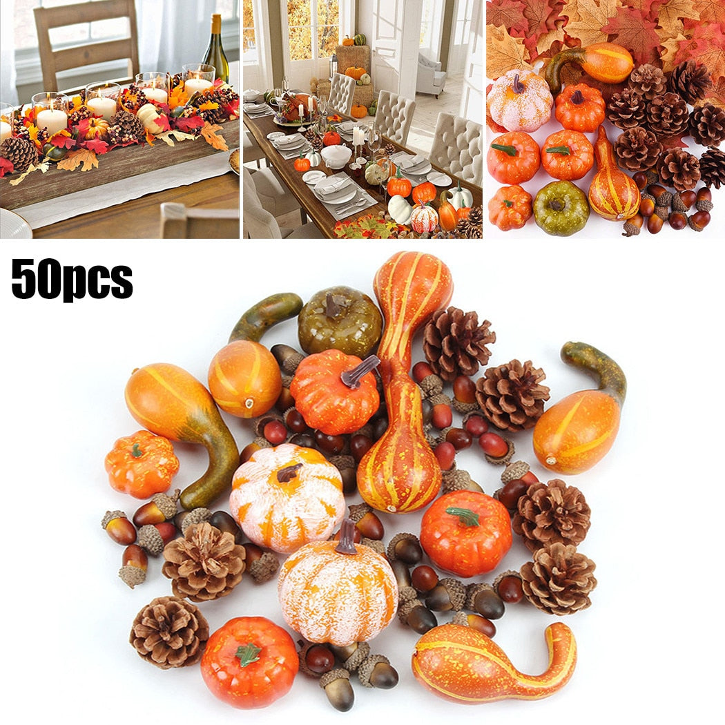 DIY Craft Autumn Fall Wreath Decorations