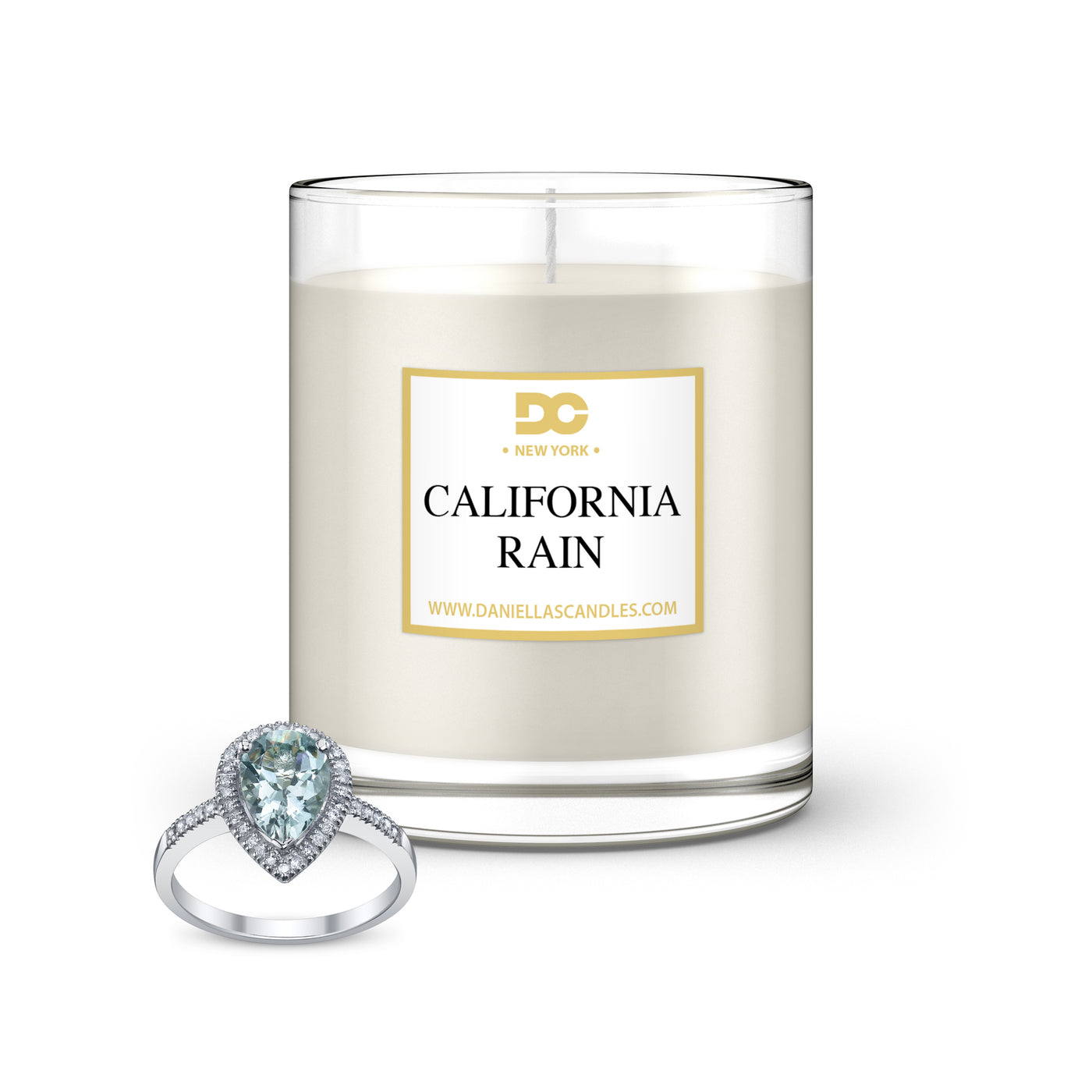 California Rain Jewelry Scented Candle