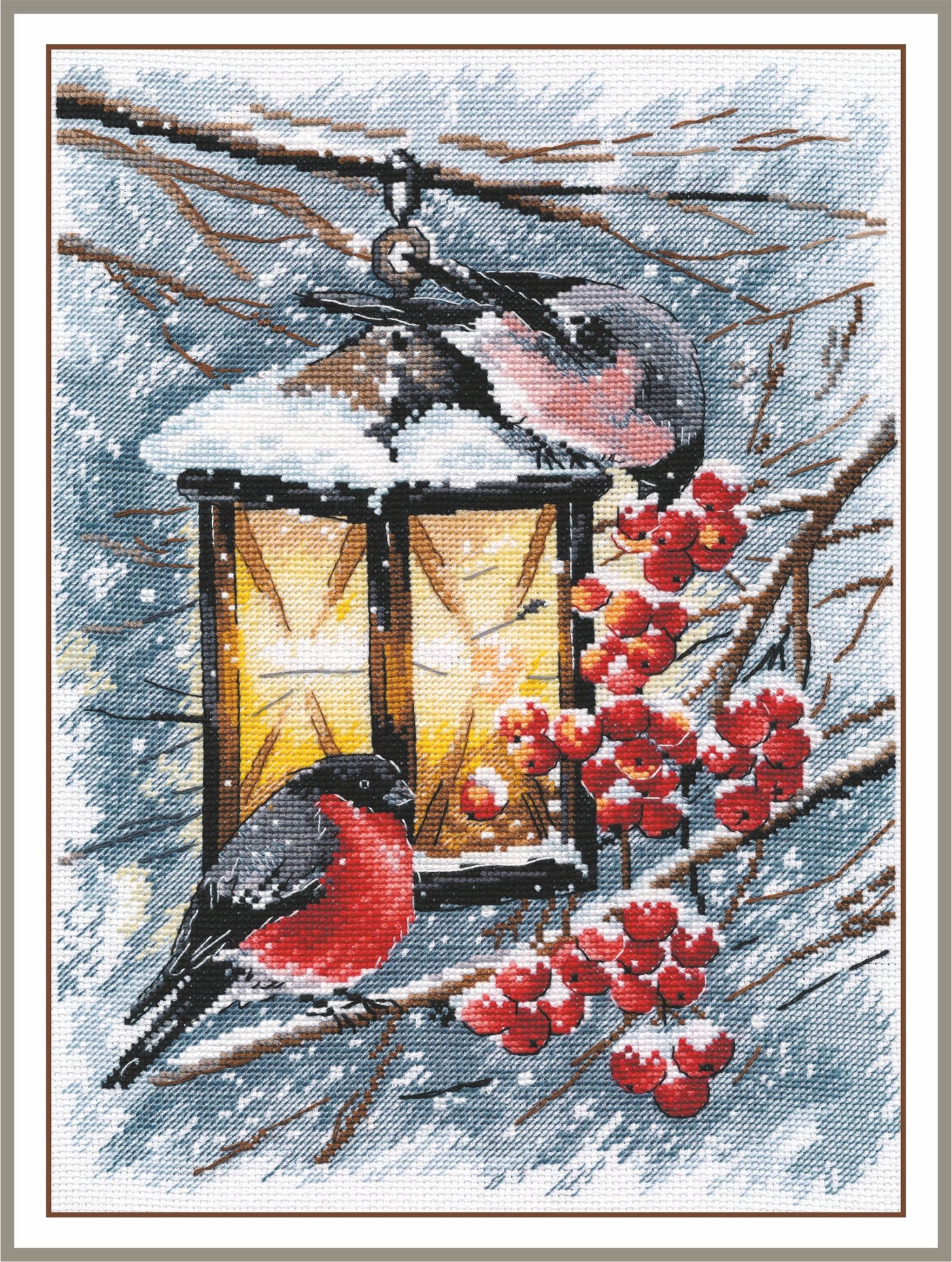 Christmas Counted Cross Stitch Light - WishBest