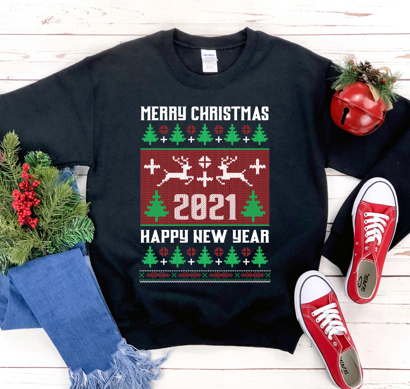 Merry Christmas Sweatshirt - WishBest