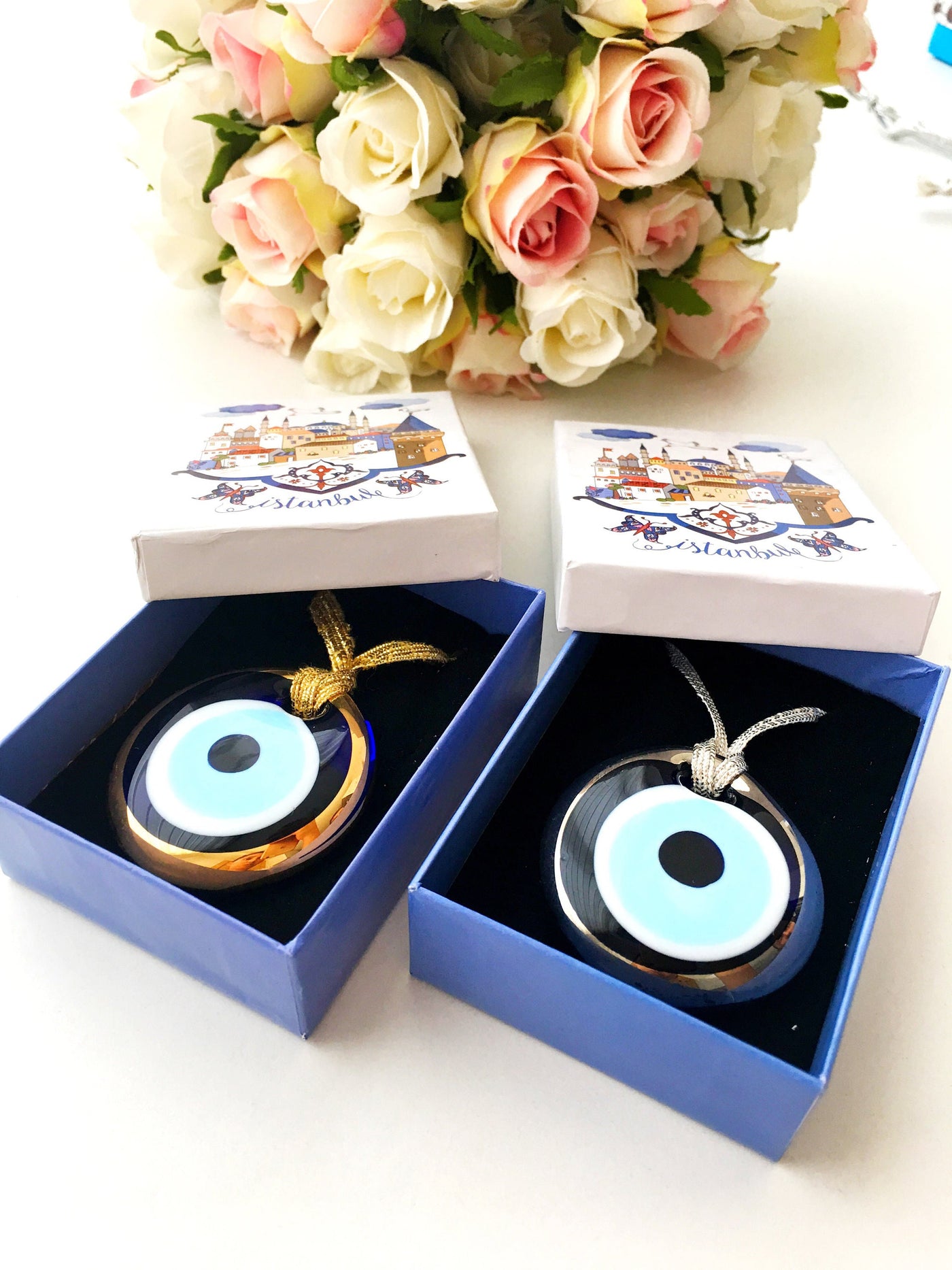 Blue Evil Eye Charm Gift - WishBest